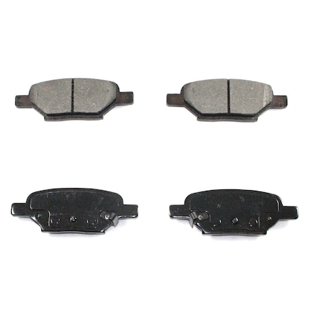 Pronto Dura Premium Brake Pads Rear, Bp1033Ms BP1033MS